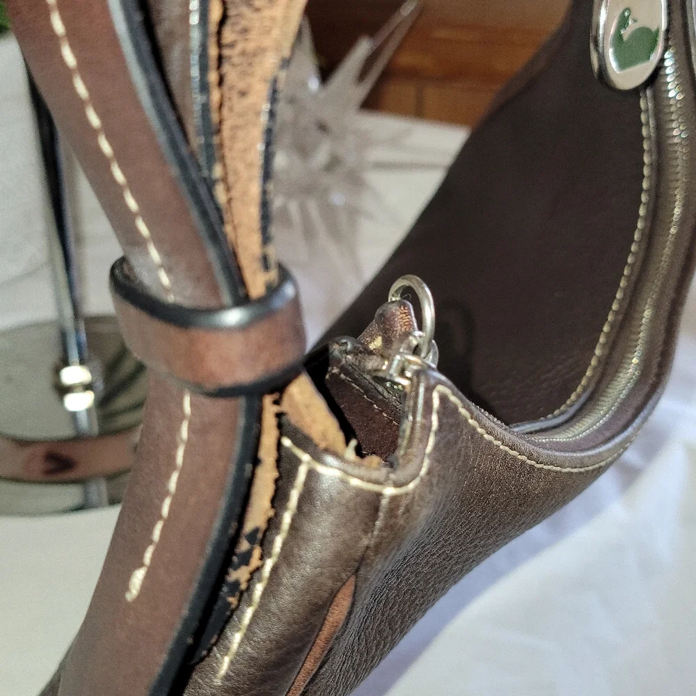 Dooney and Burkre Leather Hobo Bag